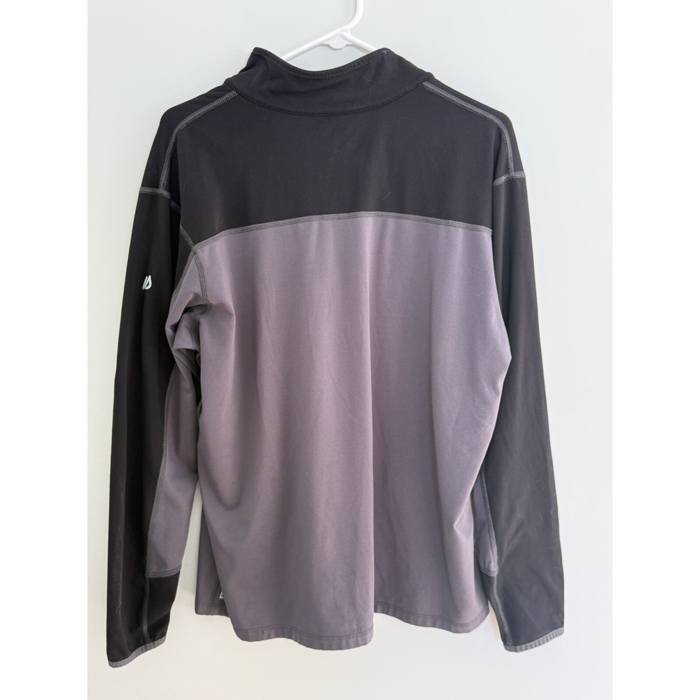 Eddie Bauer Athletic Fit  1/4 Zip Long Sleeve Pullover Free Heat - Men's Large - Picture 2 of 4